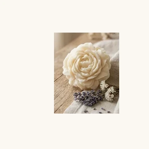 Flor de jabón artesanal con ingredientes naturales para regalo – DulNat Guanajuato